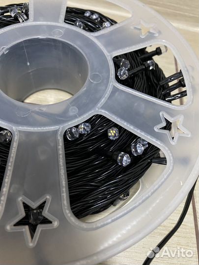 Гирлянда уличная 50 метров новая