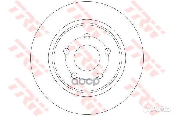 Диск тормозной ford: c-max ii 1.0 ecoboost/1.6