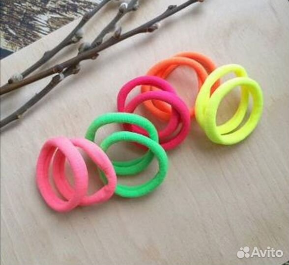 Заколочки, резинки. Материал для рукоделия