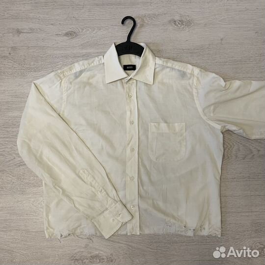 Кропнутая рубашка Hugo Boss