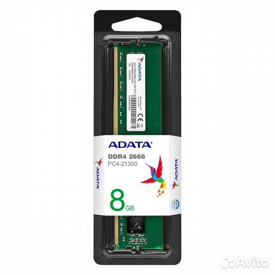 Новая память Adata Premier DDR4 16 Гб (2 по 8 Гб)