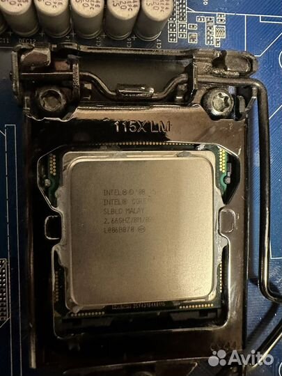 Материнская плата с процессором intel core i5