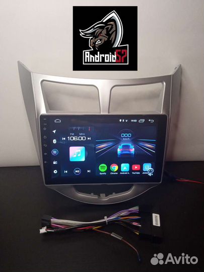 Магнитола Hyundai solaris 1