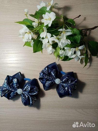 Бантики школьные ручной работы