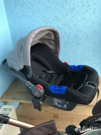 Коляска 2 в 1 с автолюлькой б/у