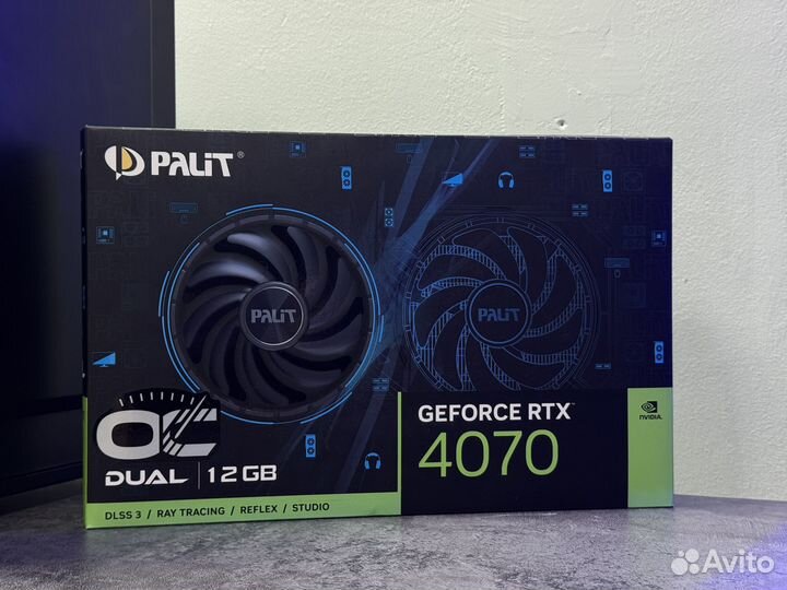 Игровая видеокарта RTX 4070 12GB