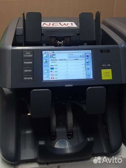 Надежный счетчик банкнот Axiom детектор