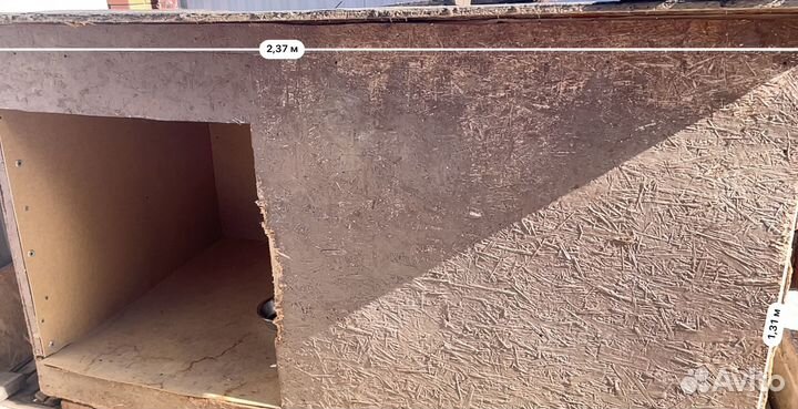 Будка для собаки утепленная