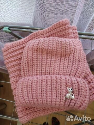 Шапка и снуд зимняя