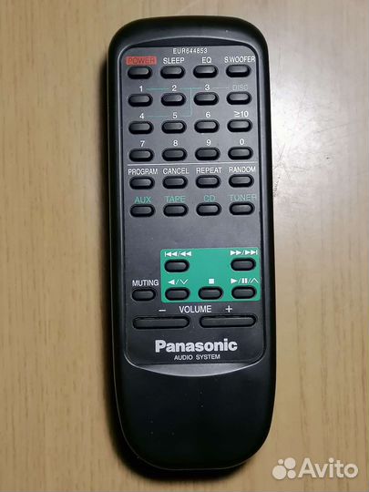 Музыкальный центр Panasonic SA AK 45. голова