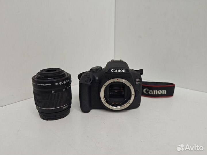 Фотоаппарат зеркальный Canon EOS 2000D