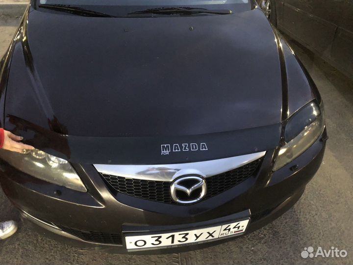 Мухобойка mazda 6 gg