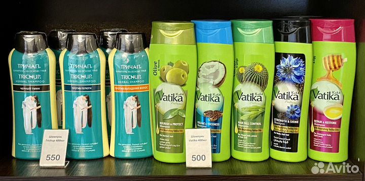 Шампунь Trichup (Тричап), Vatika (Ватика)