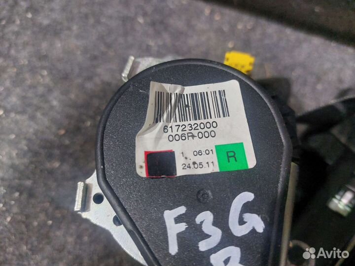 Ремень безопасности Ford Focus 3 пассажирский