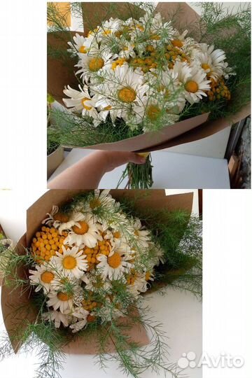 Букеты из ромашек