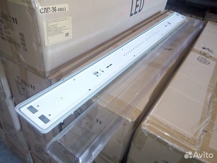 Светильник дсп 36Вт (аналог лсп) IP65 без ламп