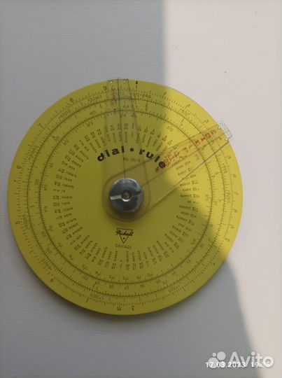 Логарифмическая линейка Vintage Pickett 101-C