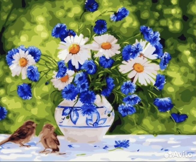 Картина по номерам новая