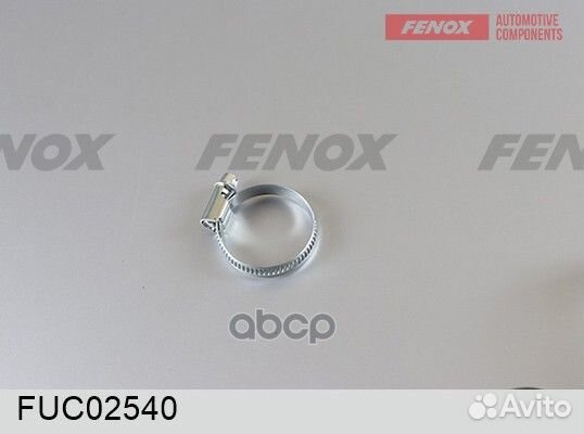 Хомут червячный 25-40-х, ширина 9мм FUC02540 fenox