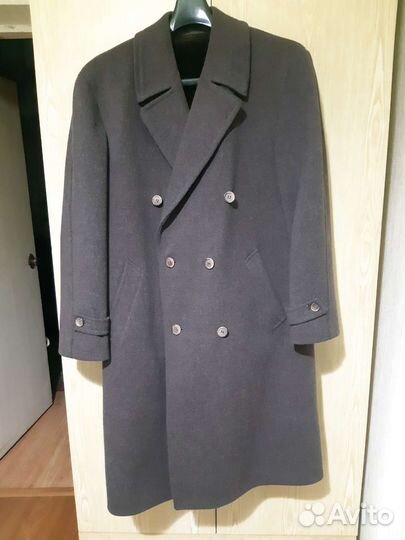 Пальто настоящее, шерсть, с подкладкой р.52-54