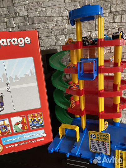 Паркинг Wader Полесье 5 уровней