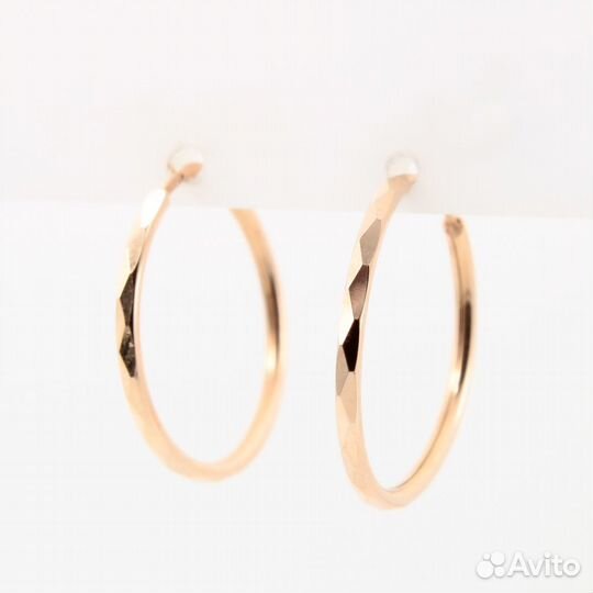 Золотые серьги 585 пробы