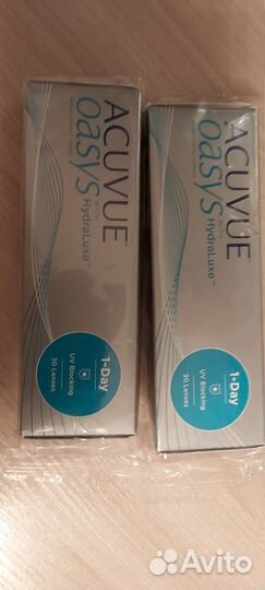Линзы контактные acuvue oasys 1 day