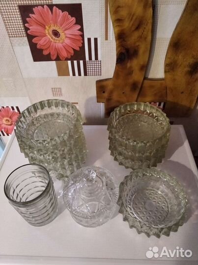 Стаканы, стопки, рюмки