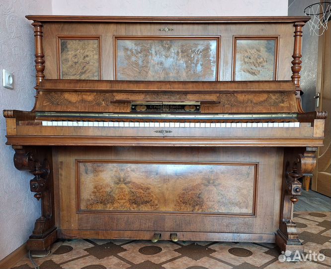 Старинное немецкое пианино