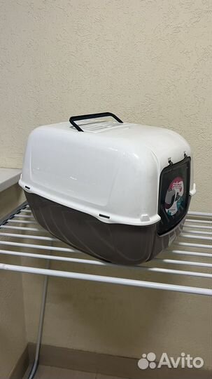 Кошачий туалет закрытый