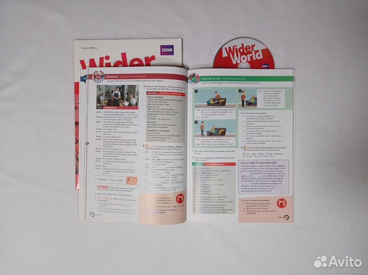 Wider world 4/ комплект (SB,WB,CD) новый