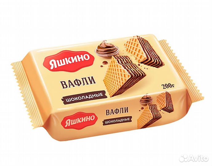 Вафли «Яшкино», Чай 100 пакетов в ассортименте