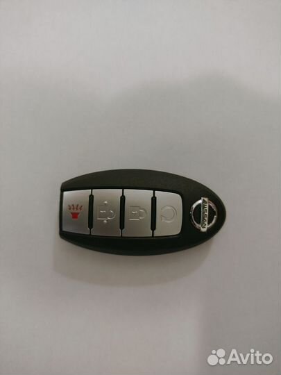 Смарт ключ Nissan. 4 кнопки