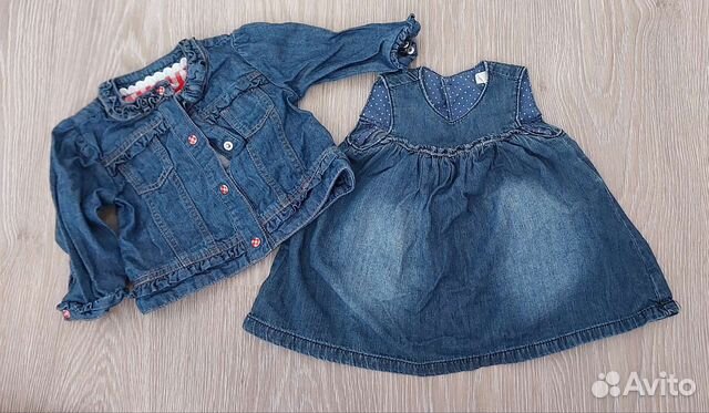 Джинсовые вещи с 68 размера