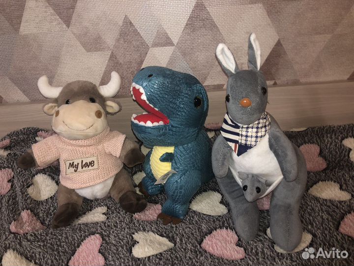 Мягкие игрушки пакетом