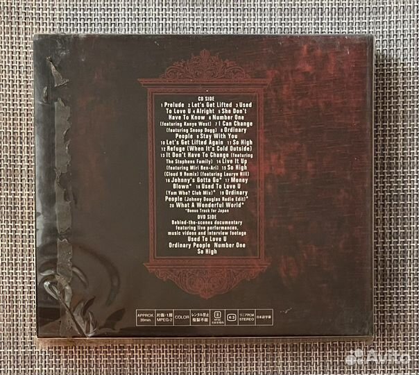 John Legend-Get Lifted Japan CD+DVD LimitedEdition