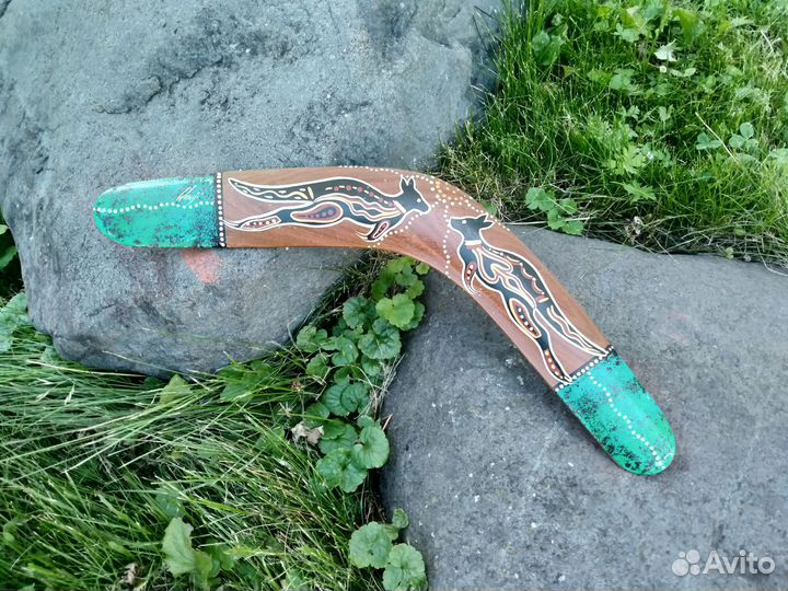 Бумеранг из Австралии 40 см оригинал