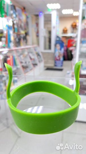 Силиконовая форма для яичницы и оладий, с ручками