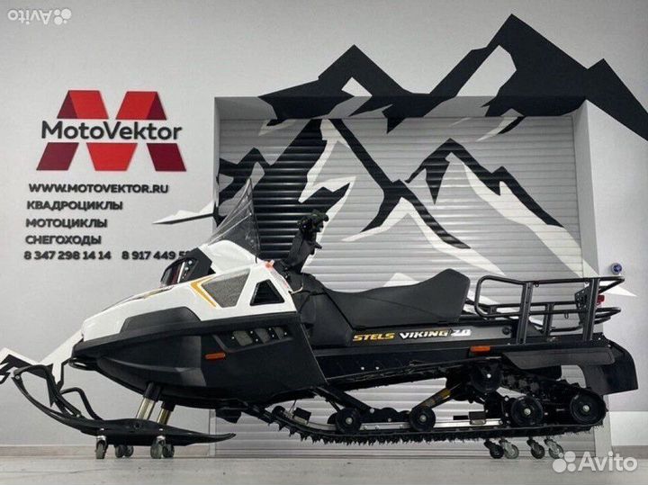 Снегоход stels 600 viking 2.0 ST сvtech Белый