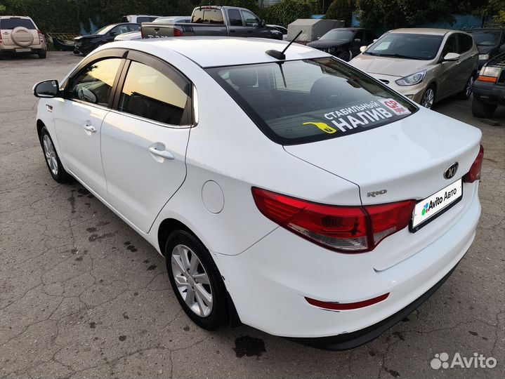 Kia Rio 1.6 AT, 2017, 181 000 км