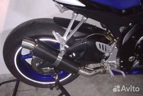 Глушитель прямоточный Suzuki GSX-R600/750 (08-10)