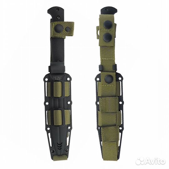 Нож нескладной Кмет ст.AUS8 (чёрный) (нокс)