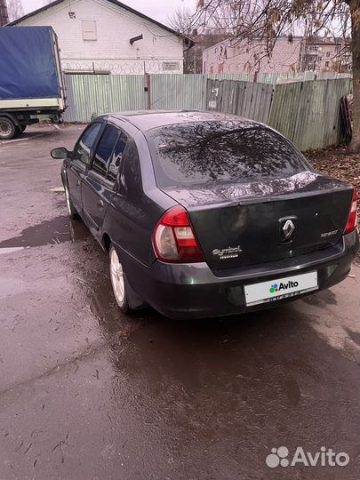 Renault Symbol 1.4 МТ, 2006, 210 000 км