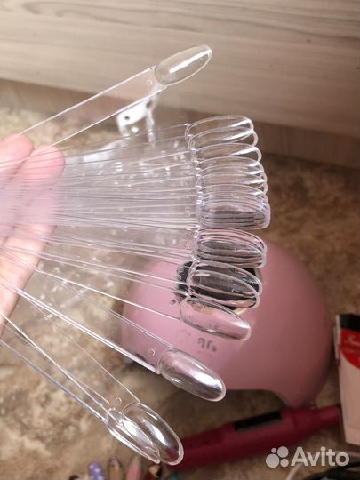 Набор для маникюра с лампой