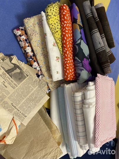 Ткань и простыни из бабушкиного сундука