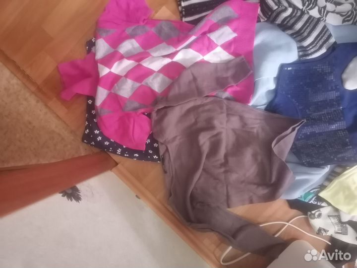 Большой пакет одежды на девочку девушку размер xs
