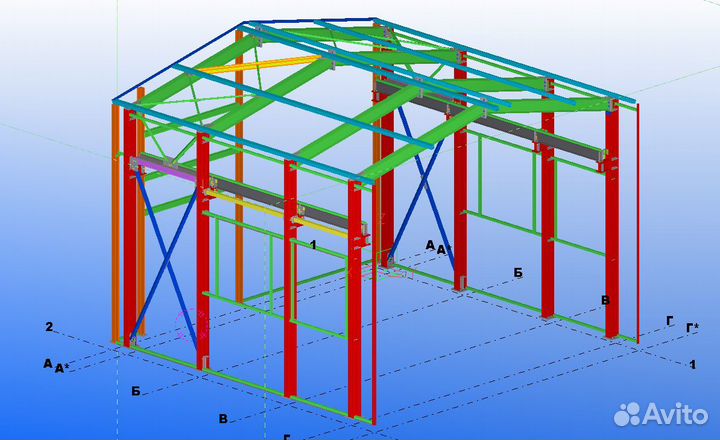 Разработка чертежей кмд в Tekla Structures