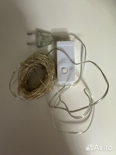 Гирлянда нить роса