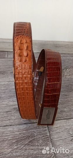 Ремень мужской из крокодиловой кожи