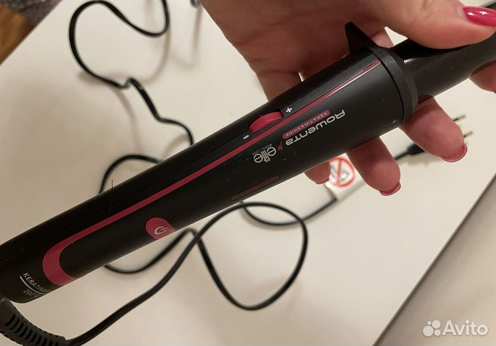 Плойка rowenta keratin shine elite model look